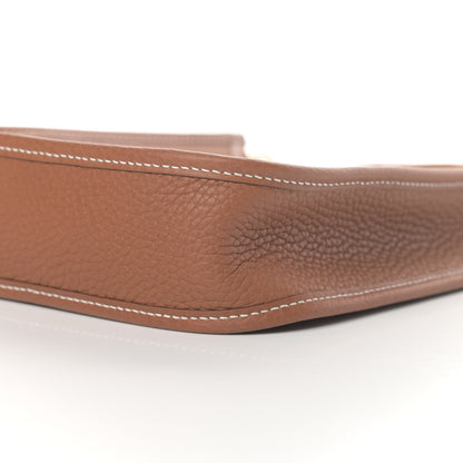 Hermes Taurillon Clemence Evelyne TPM Gold 10 of 11