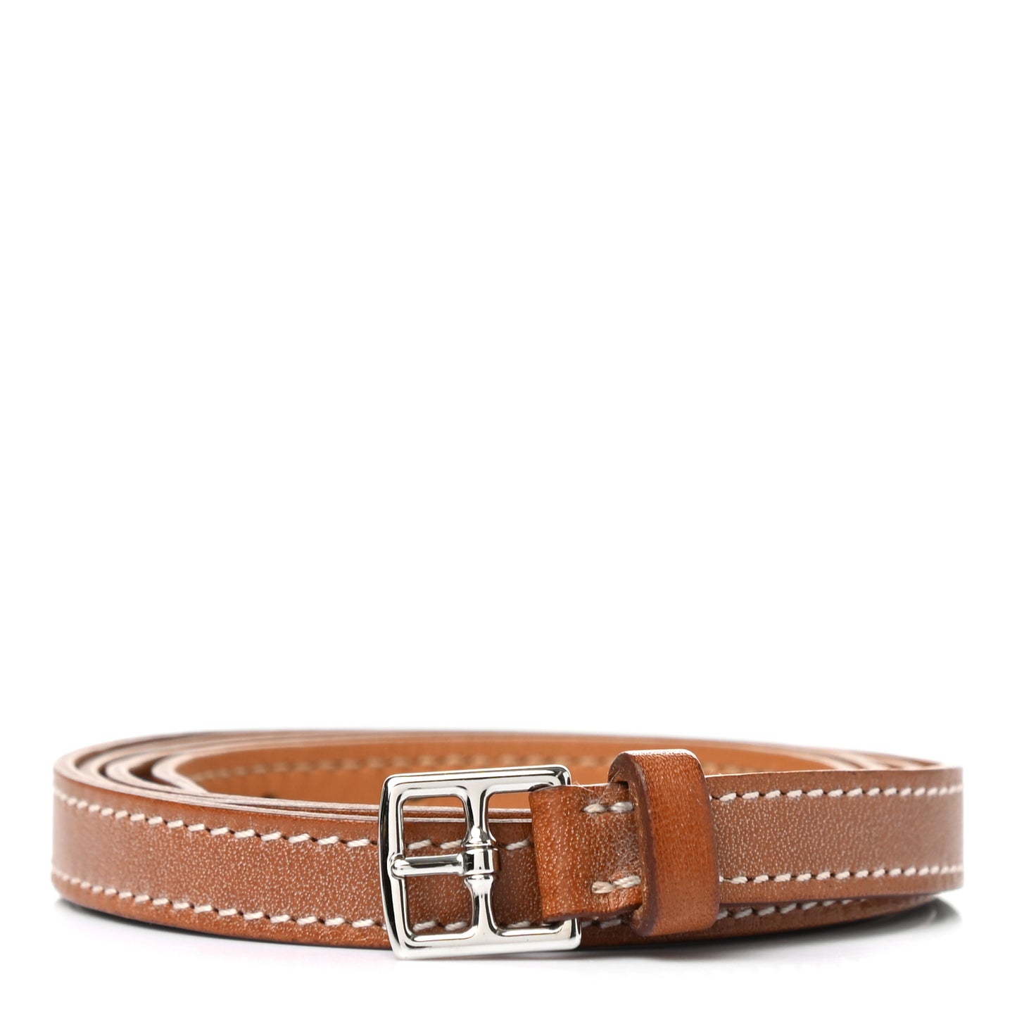 Barenia Mini Etriviere 4 Tours Bracelet L Fauve