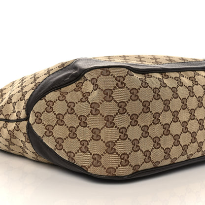 Gucci Monogram Medium Charlotte Hobo Brown 5 of 9