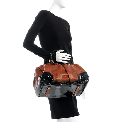 Louis Vuitton Cuir Embossed Monogram Stephen Bag Fauve 2 of 10