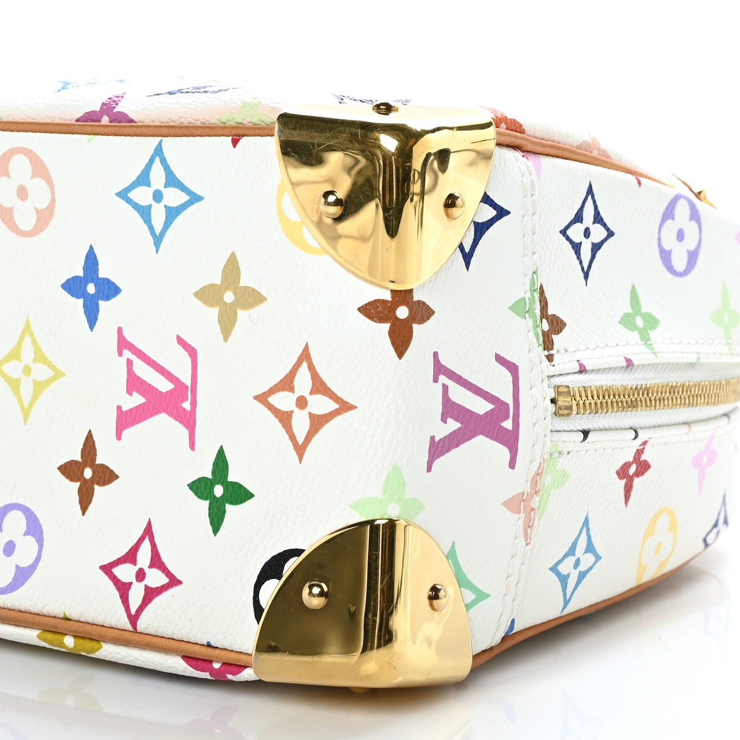 Monogram Multicolor Trouville White