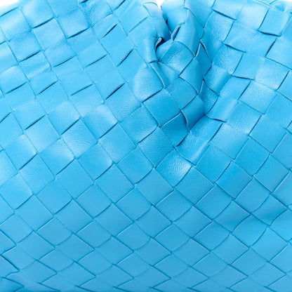 Bottega Veneta Nappa Maxi Intrecciato The Pouch Oversized Clutch Swimming Pool 8 of 10