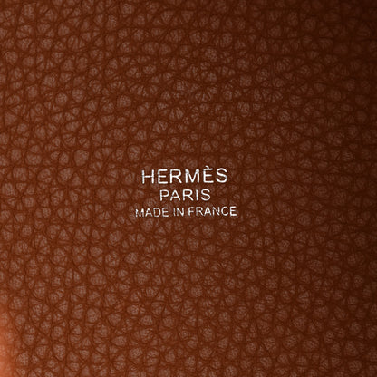 Hermes Taurillon Clemence Picotin Lock 18 PM Gold 6 of 11