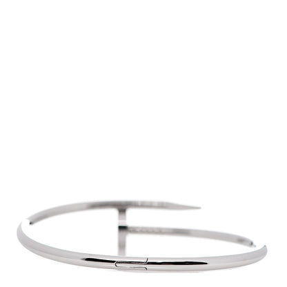 Cartier 18K White Gold Juste Un Clou Bracelet 17 2 of 3