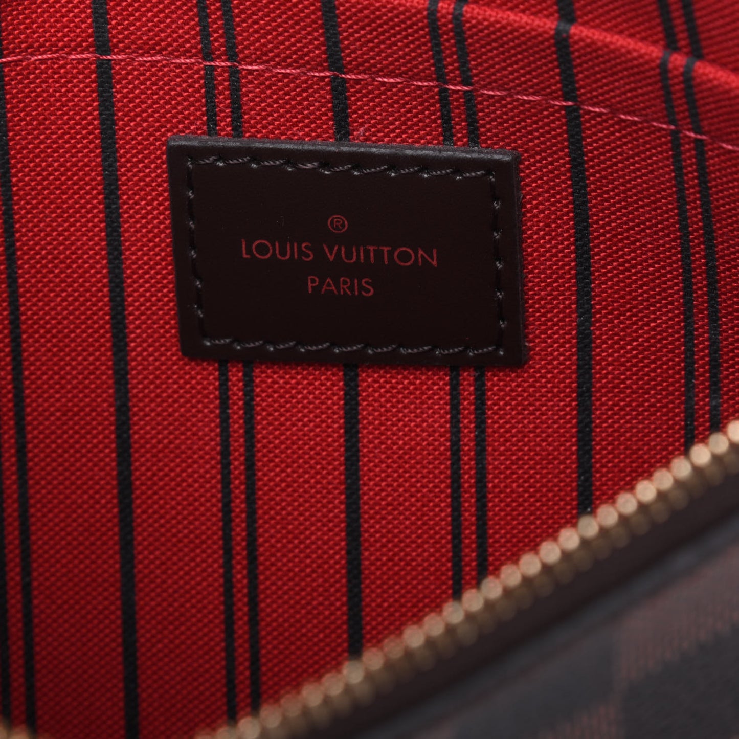 Damier Ebene Neverfull MM GM Pochette