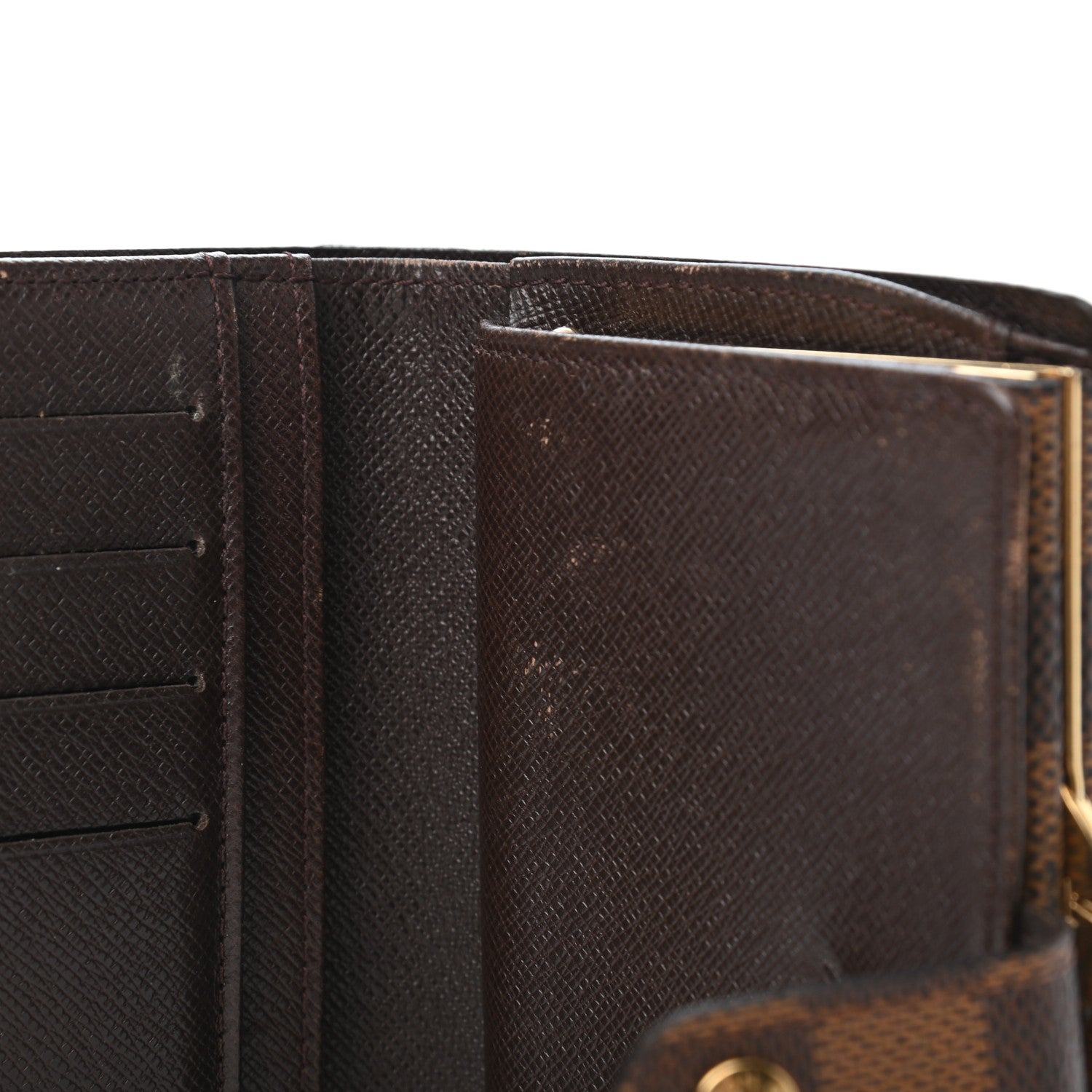 Louis Vuitton Damier Ebene French Purse Wallet 8 of 8