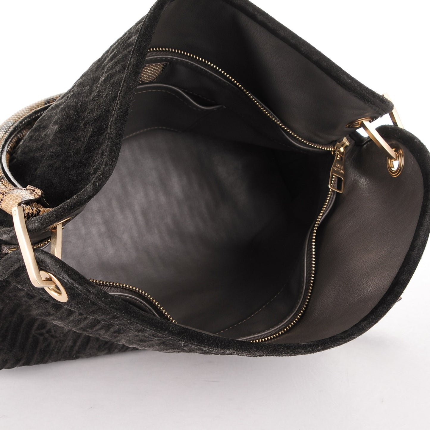Monogram Suede Embossed Wish Kohl