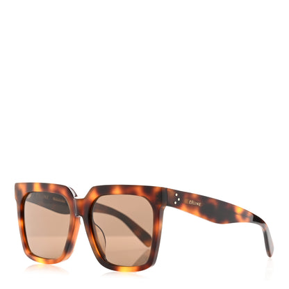 Celine Oversized Square Sunglasses CL40055F Tortoise 1 of 7