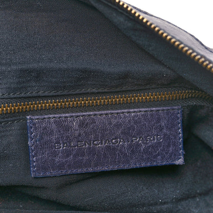 Balenciaga Agneau Classic Hardware Twiggy  Eggplant 7 of 13