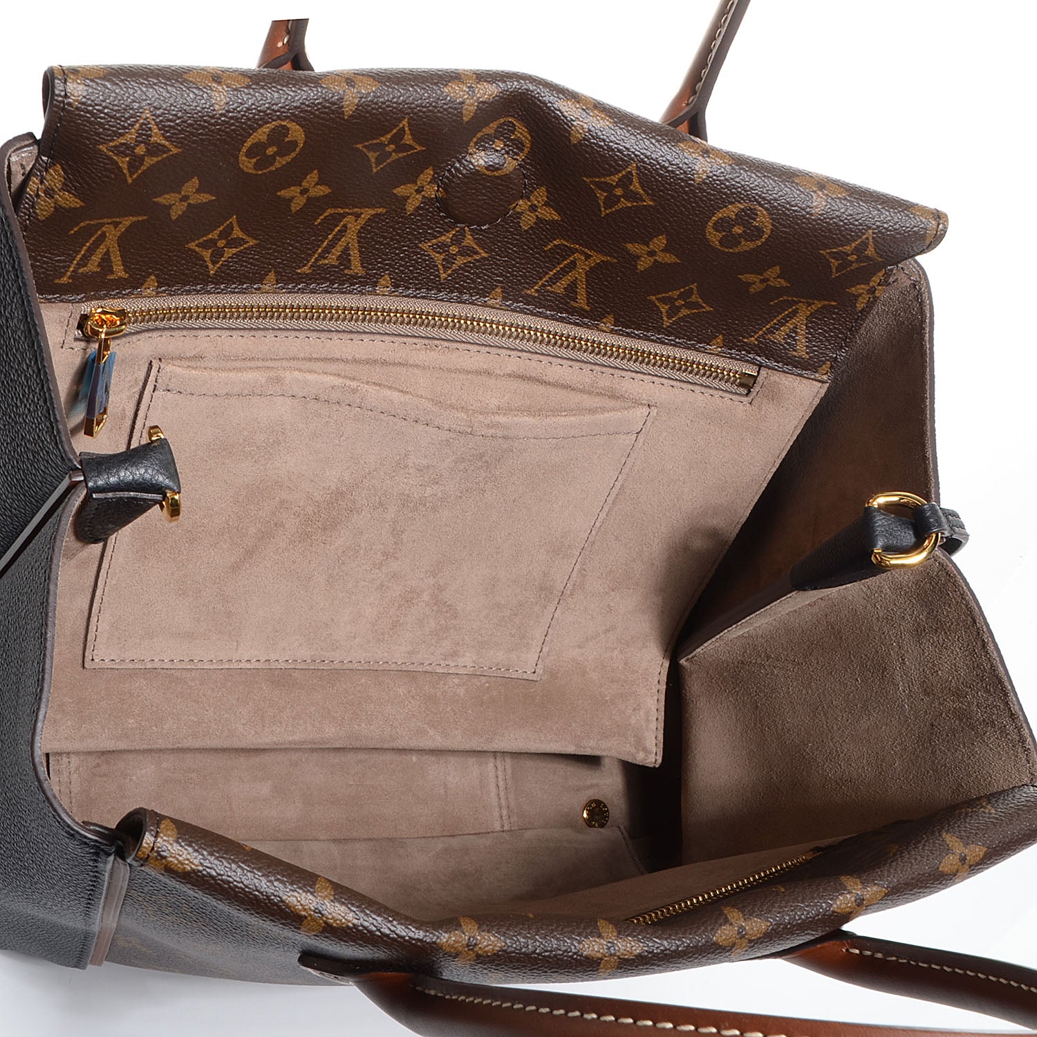 Louis Vuitton Monogram Tote W PM Black 5 of 7