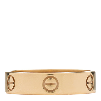 Cartier 18K Yellow Gold 5.5mm LOVE Ring 64 10.75 1 of 4
