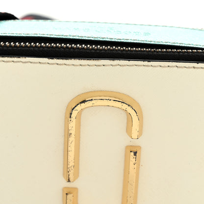 Marc Jacobs Saffiano Small Snapshot Camera Bag Porcelain Multi 11 of 12