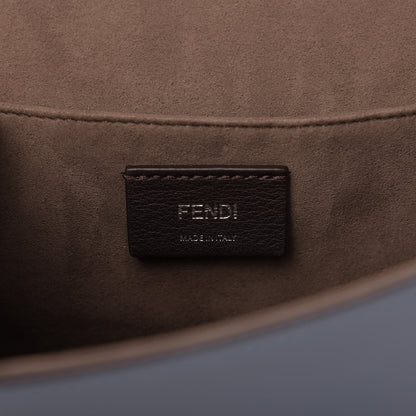 Fendi Vitello Century Opaco F is Fendi Kan I Shoulder Bag Ceruleo 8 of 9