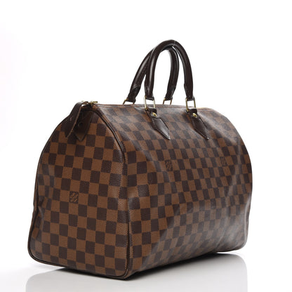 Louis Vuitton Damier Ebene Speedy 35 3 of 7