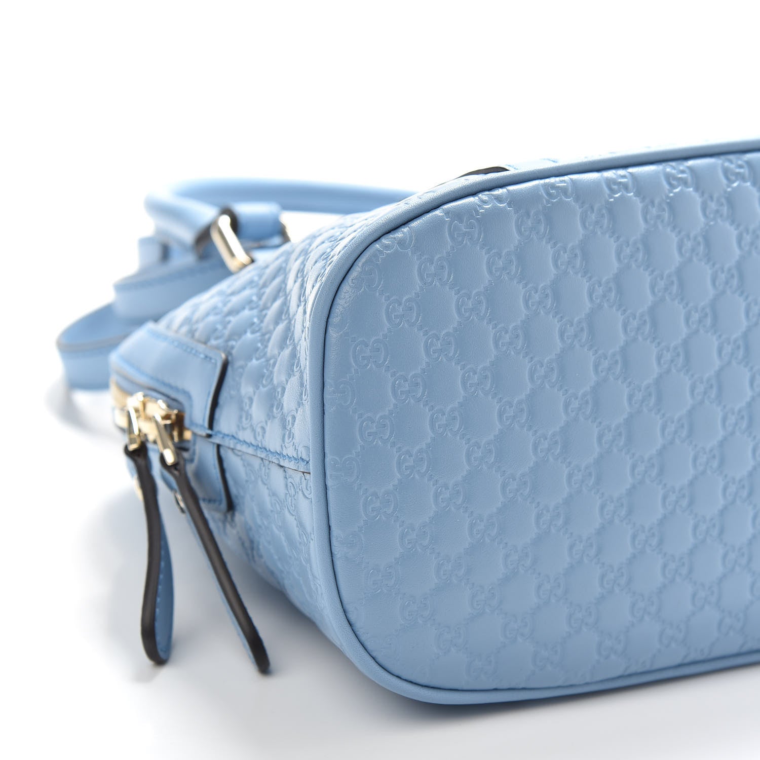 Gucci Microguccissima Mini Dome Bag Mineral Blue 9 of 10