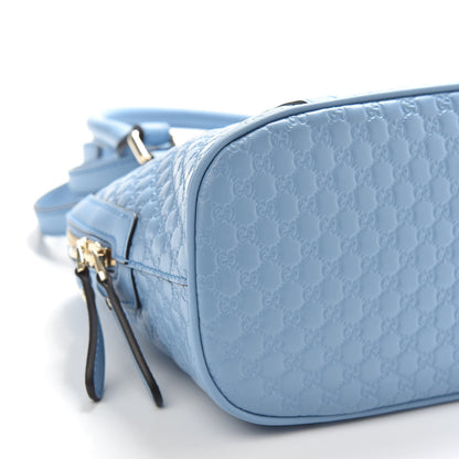 Gucci Microguccissima Mini Dome Bag Mineral Blue 9 of 10