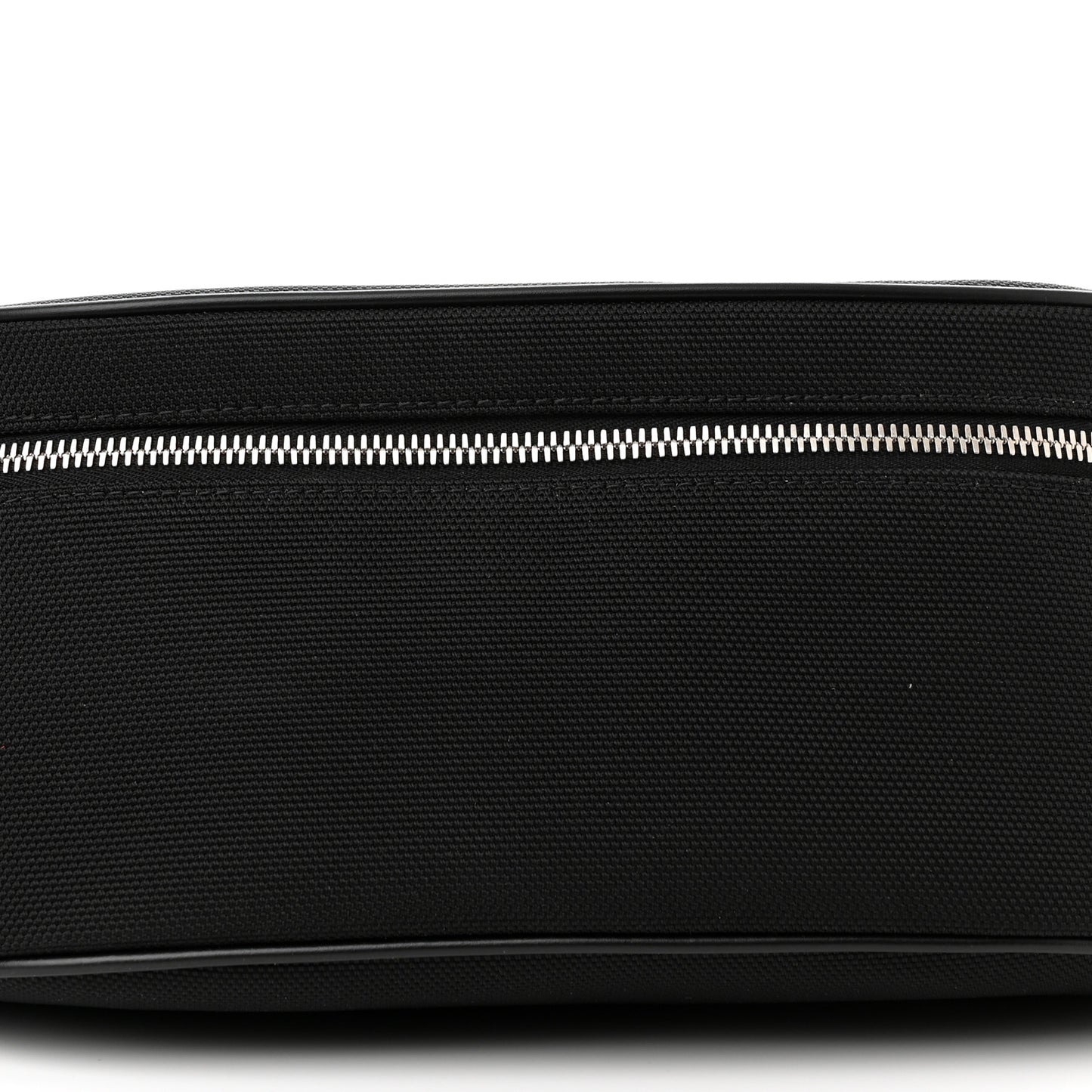 Techno Canvas Web Large Belt Bag Black