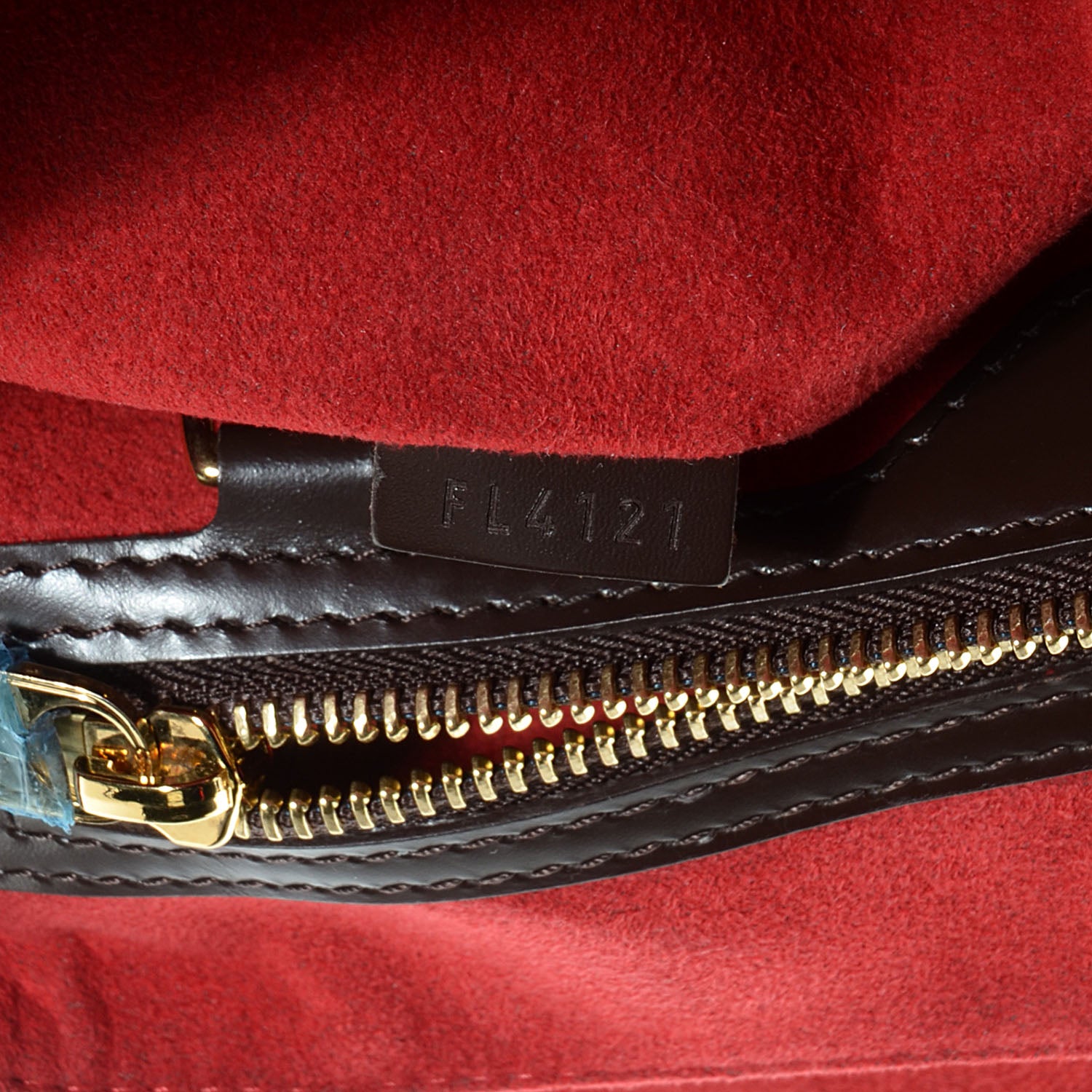 Louis Vuitton Damier Ebene Bergamo MM 7 of 7