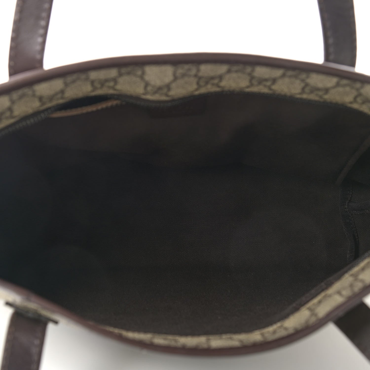 Gucci GG Supreme Monogram Small Joy Tote Dark Brown 5 of 9