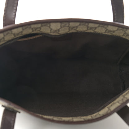 Gucci GG Supreme Monogram Small Joy Tote Dark Brown 5 of 9