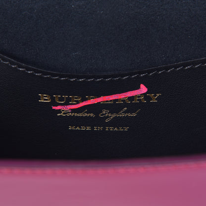 Burberry Calfskin Square Belt Shoulder Bag Plum Pink 8 of 8