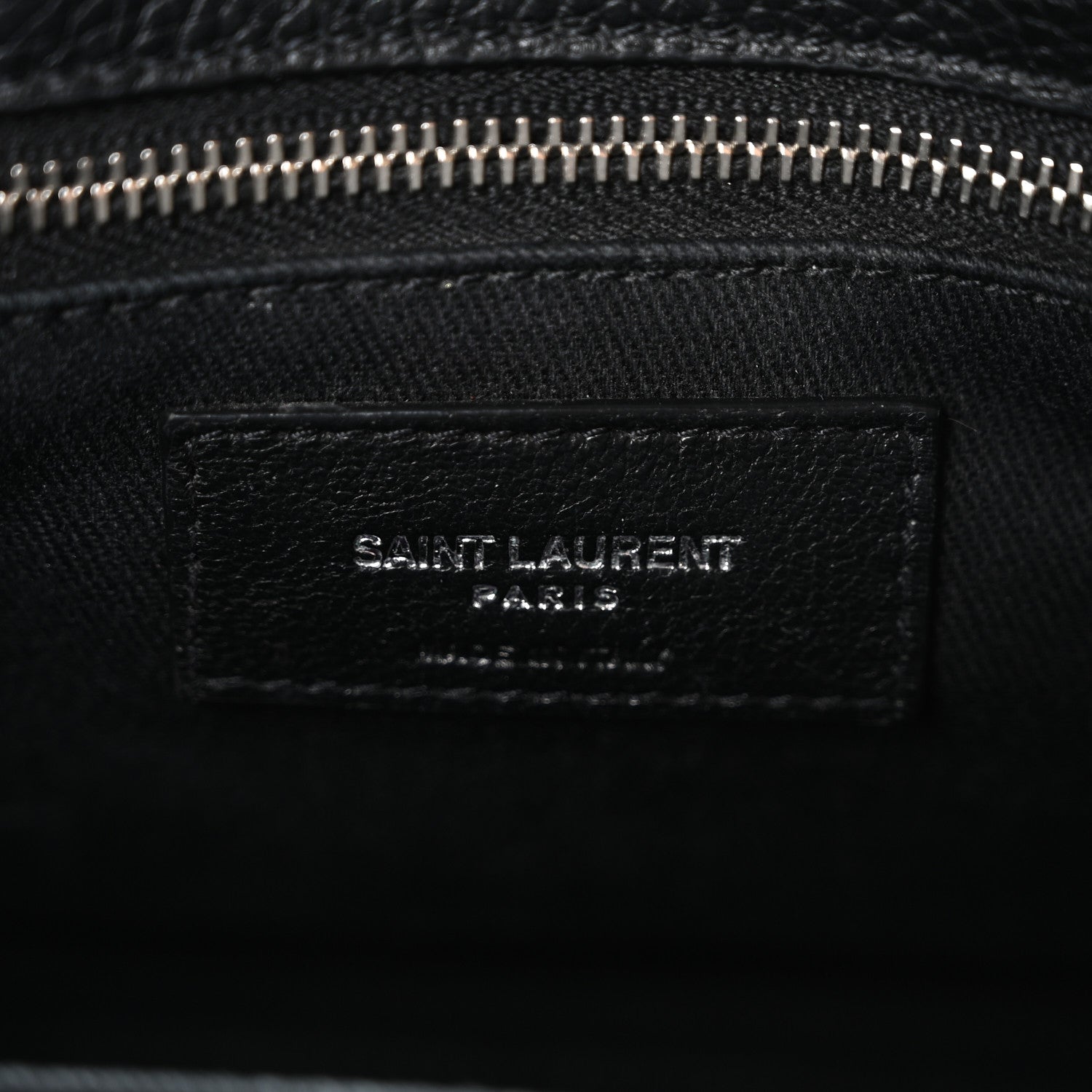 Saint Laurent Grained Calfskin Baby Supple Sac De Jour Black 6 of 10