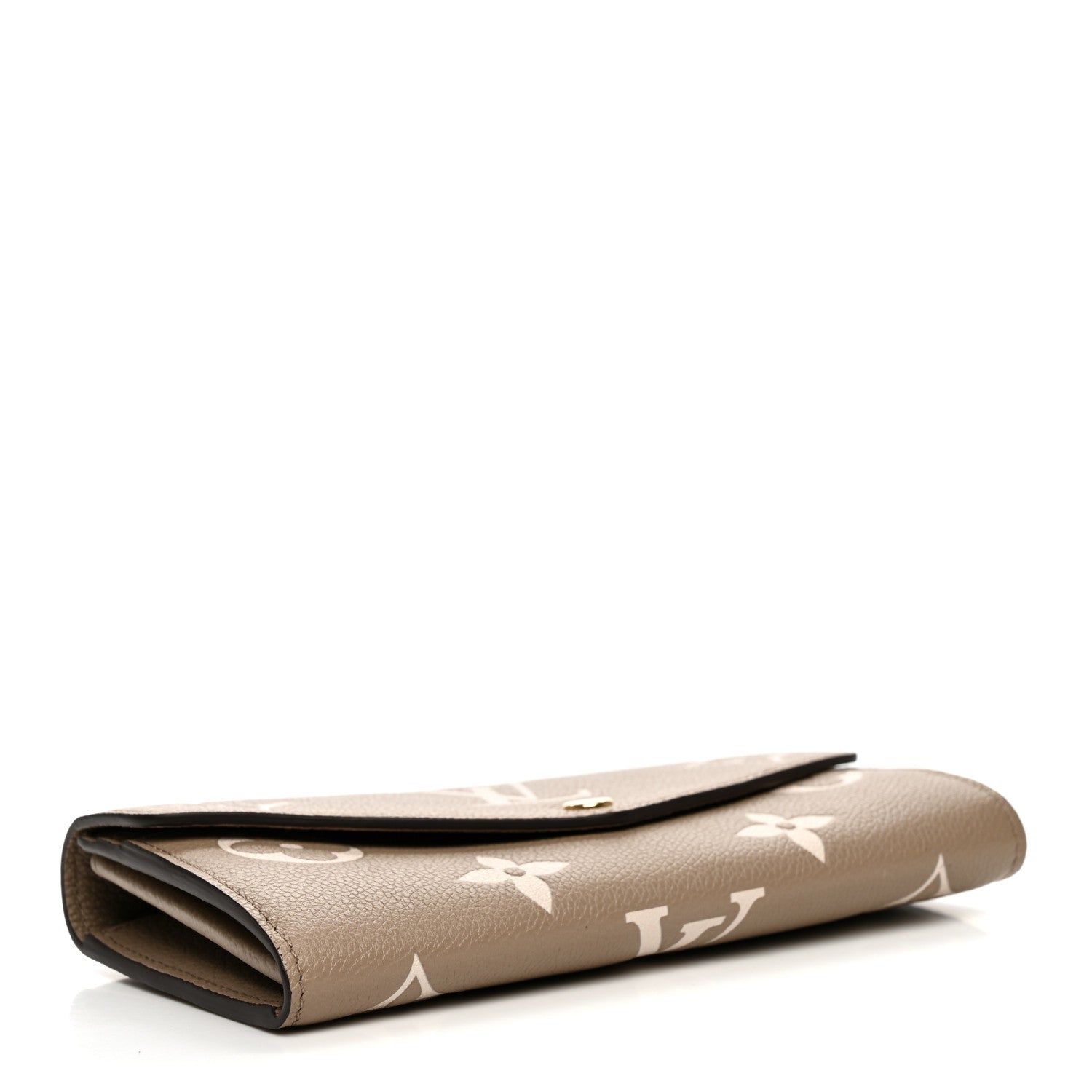 Louis Vuitton Empreinte Monogram Giant Sarah Wallet Tourterelle Creme 4 of 7