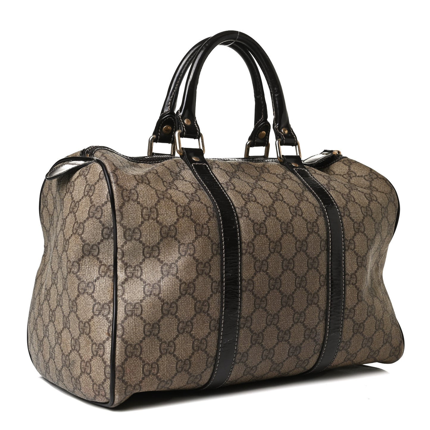 GG Plus Monogram Medium Joy Boston Dark Brown
