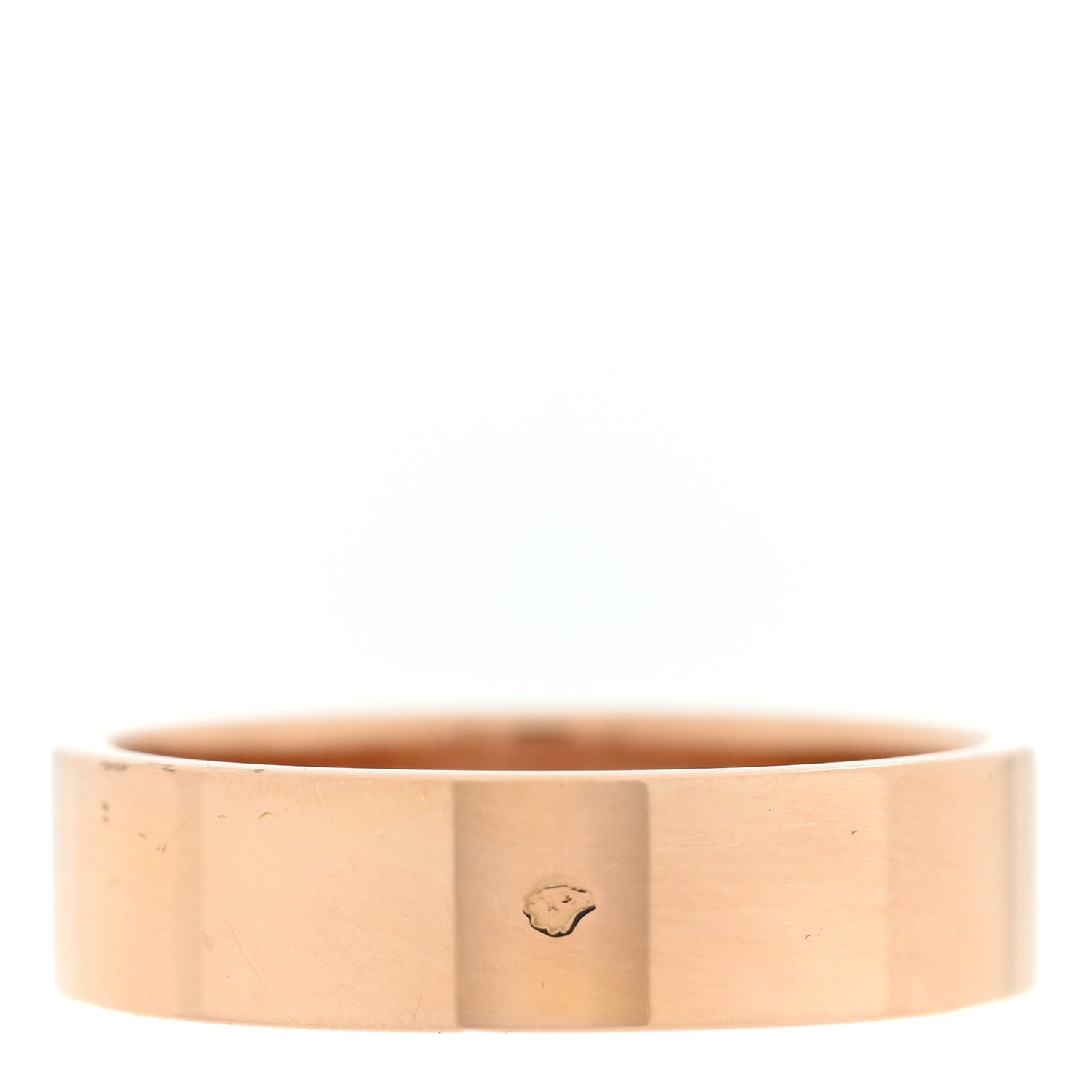 Hermes 18K Rose Gold PM Collier De Chien Ring 52 6 3 of 5