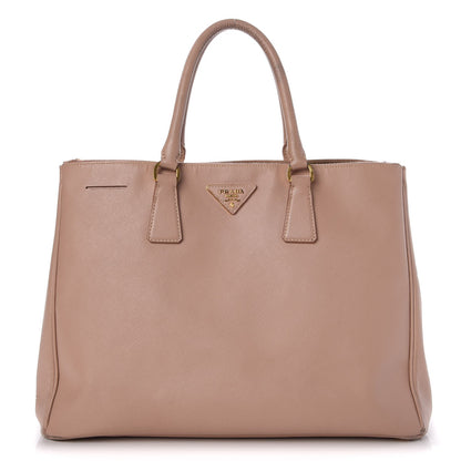 Prada Saffiano Medium Double Zip Tote Cammeo 1 of 18