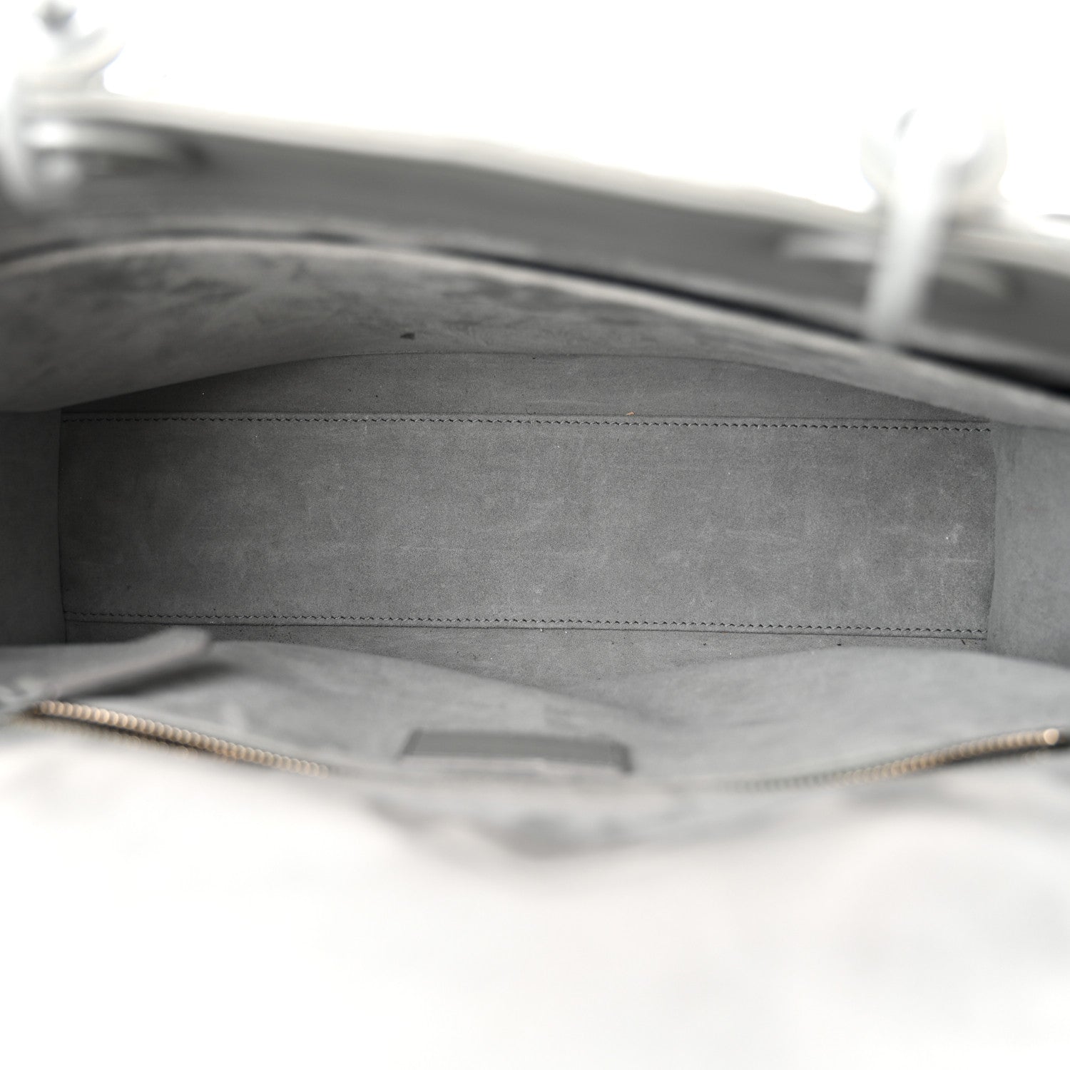 Christian Dior Ultra Matte Calfskin Cannage Large Lady Dior Grey Stone 4 of 11