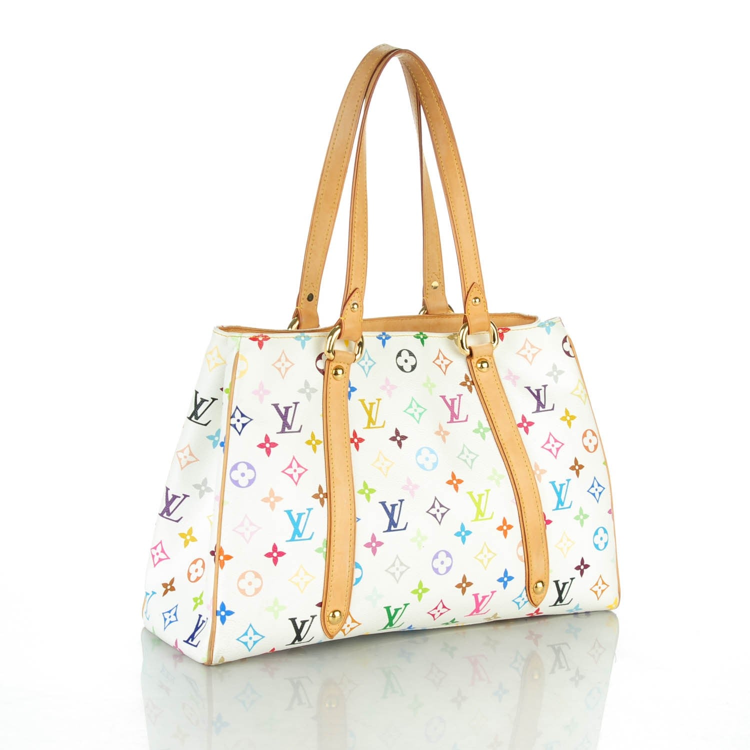Louis Vuitton Monogram Multicolor Aurelia MM White 3 of 11