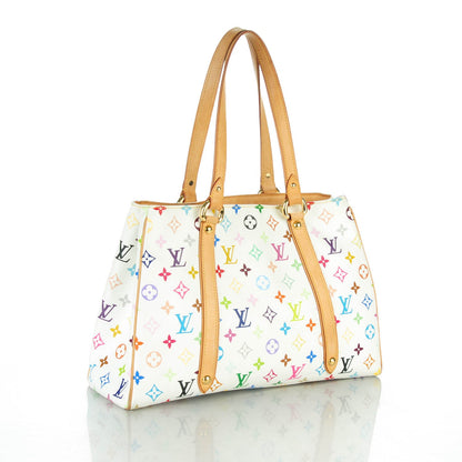 Louis Vuitton Monogram Multicolor Aurelia MM White 3 of 11