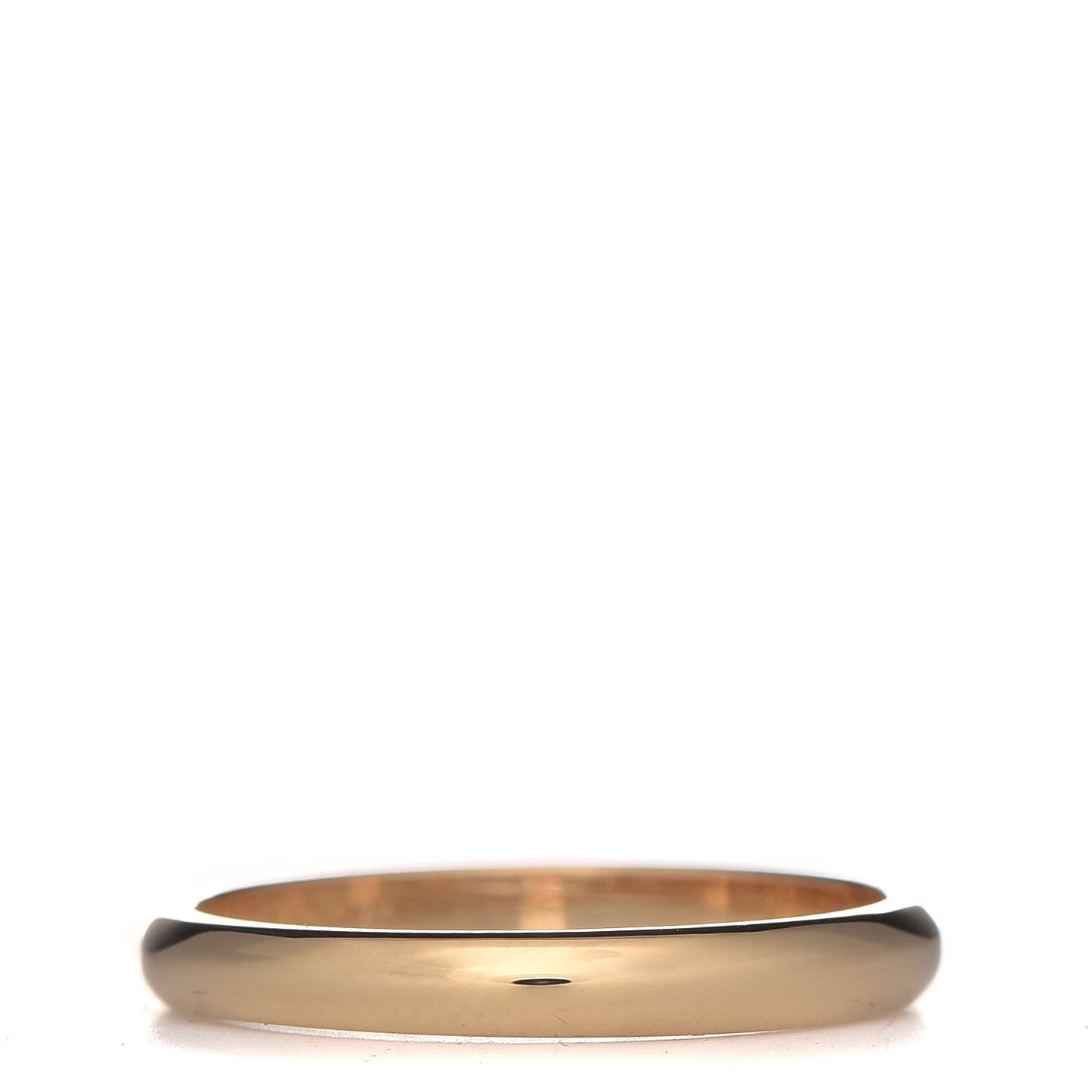 18K Yellow Gold 2.5mm 1895 Wedding Band Ring 49 4.75