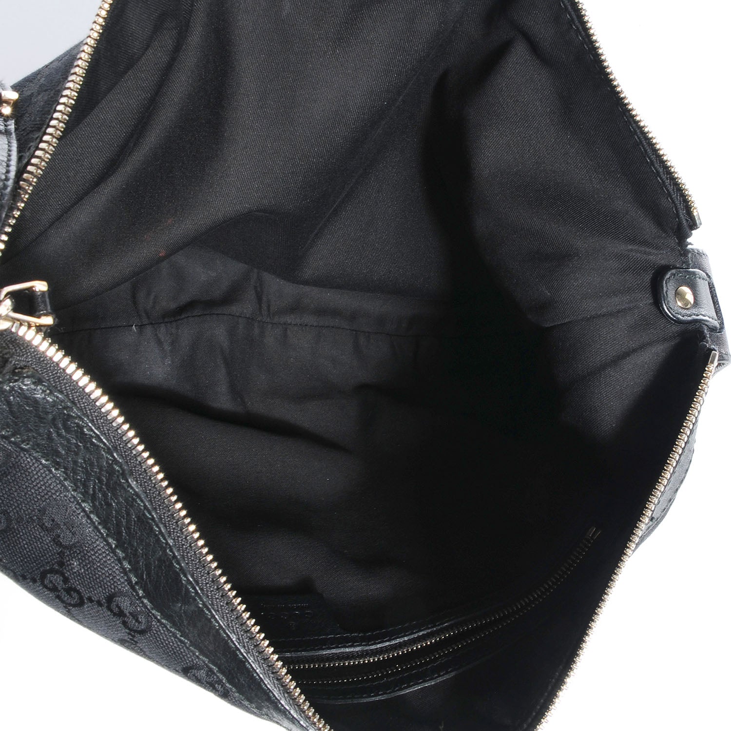 Gucci Monogram Pelham Studded Medium Shoulder Bag Black 5 of 7