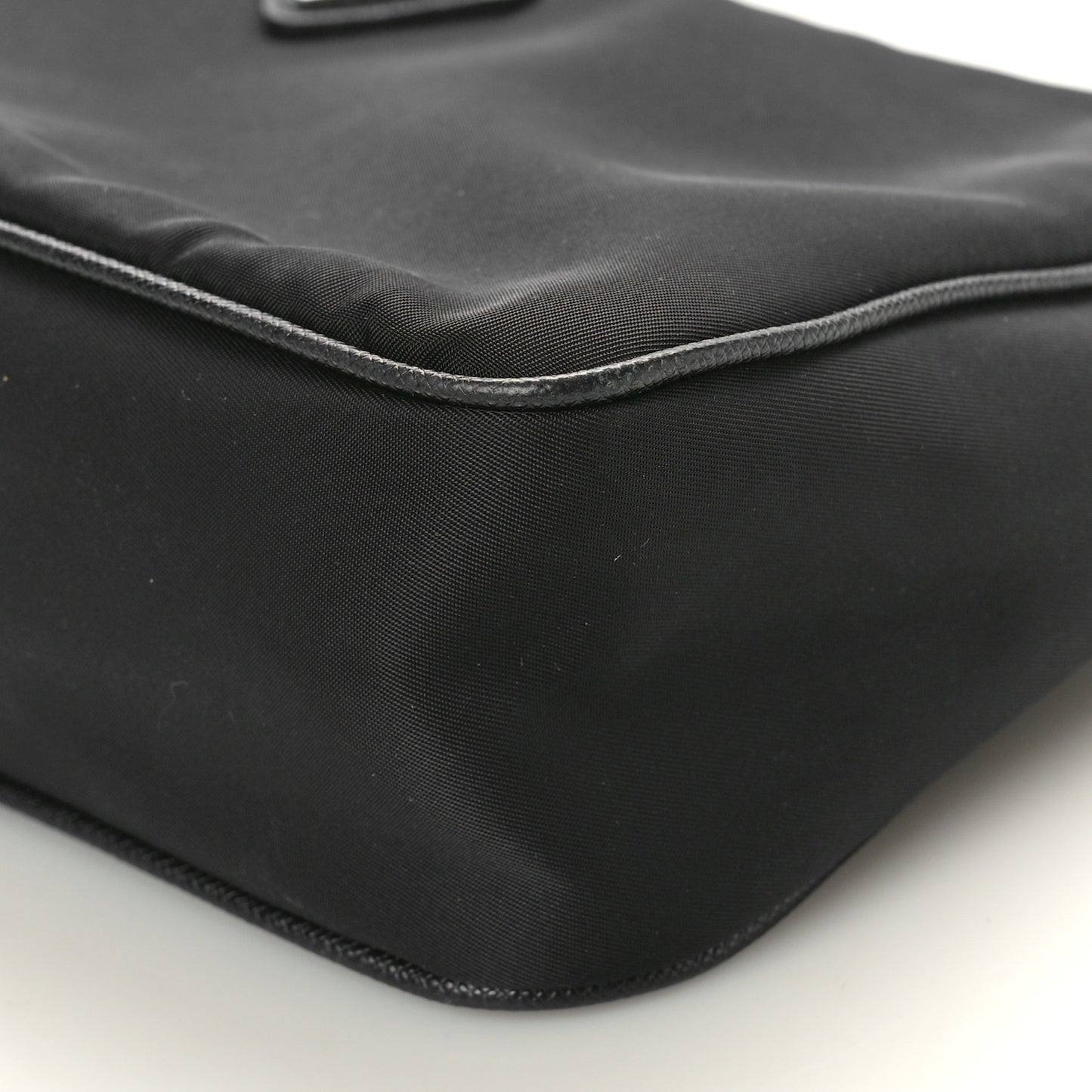 Tessuto Nylon Saffiano Mini Re-Edition 2005 Bag Black