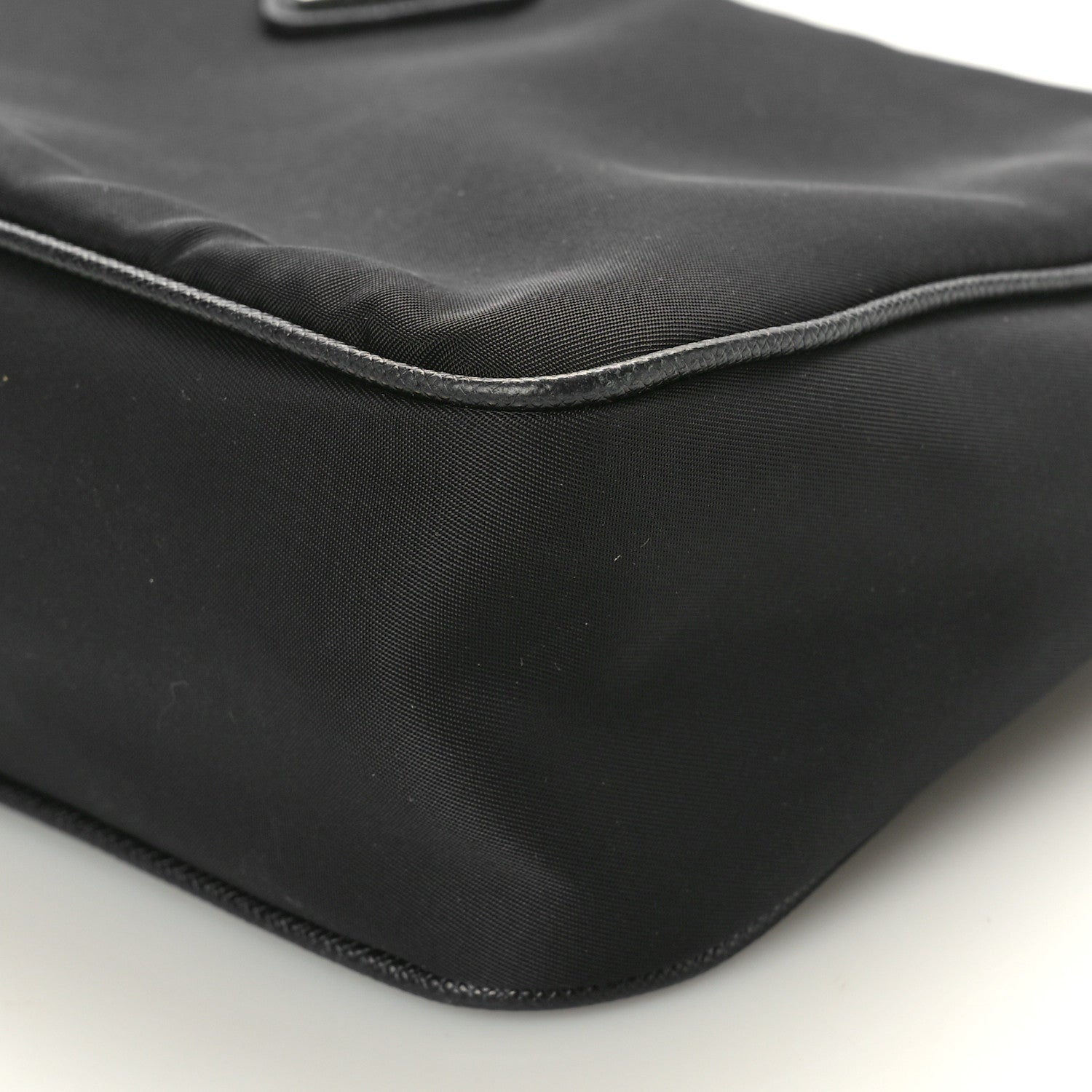 Prada Tessuto Nylon Saffiano Mini Re-Edition 2005 Bag Black 10 of 10