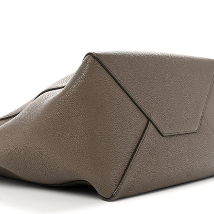 Celine Soft Grained Calfskin Small Belt Cabas Phantom Taupe 10 of 14