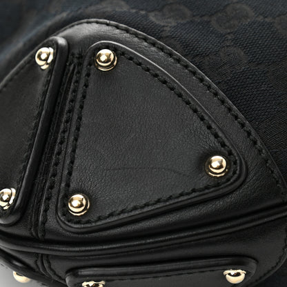 Gucci Calfskin Medium Indy Top Handle Hobo Black 10 of 10