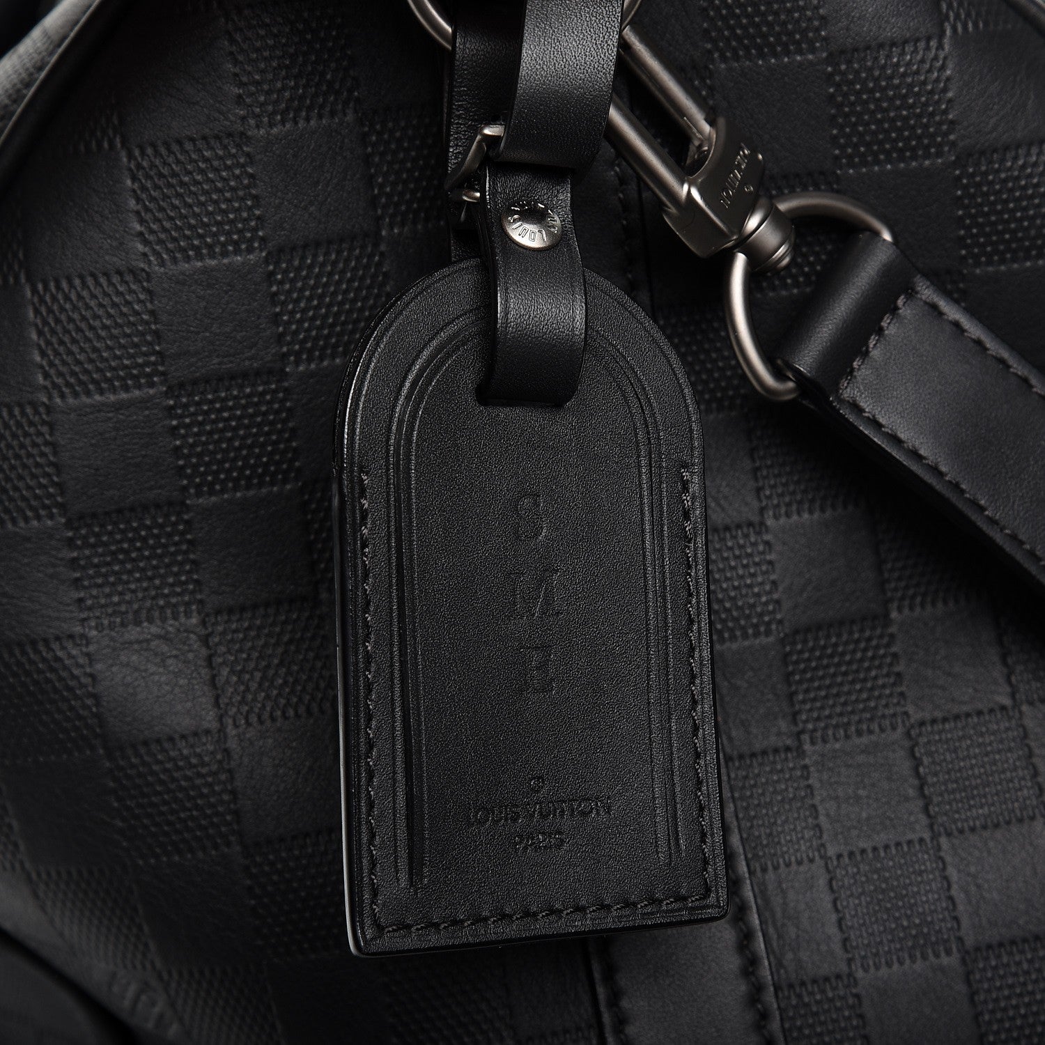 Louis Vuitton Damier Infini Keepall Bandouliere 55 Onyx 14 of 14