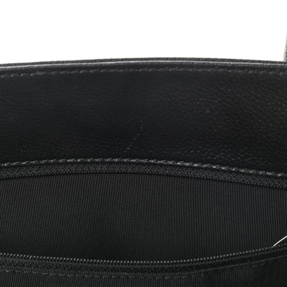Chanel Calfskin Cerf Executive Shopper Tote Black 12 of 14