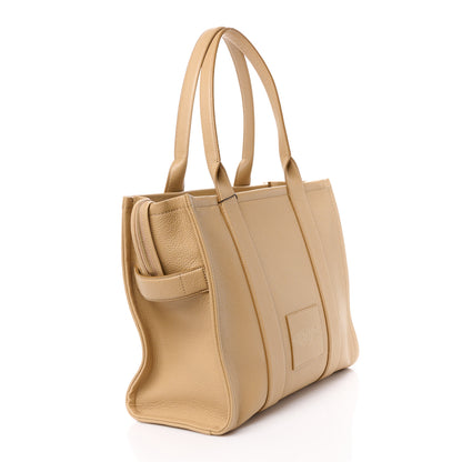 Marc Jacobs Grained Calfskin Large The Tote Bag Camel 3 of 14