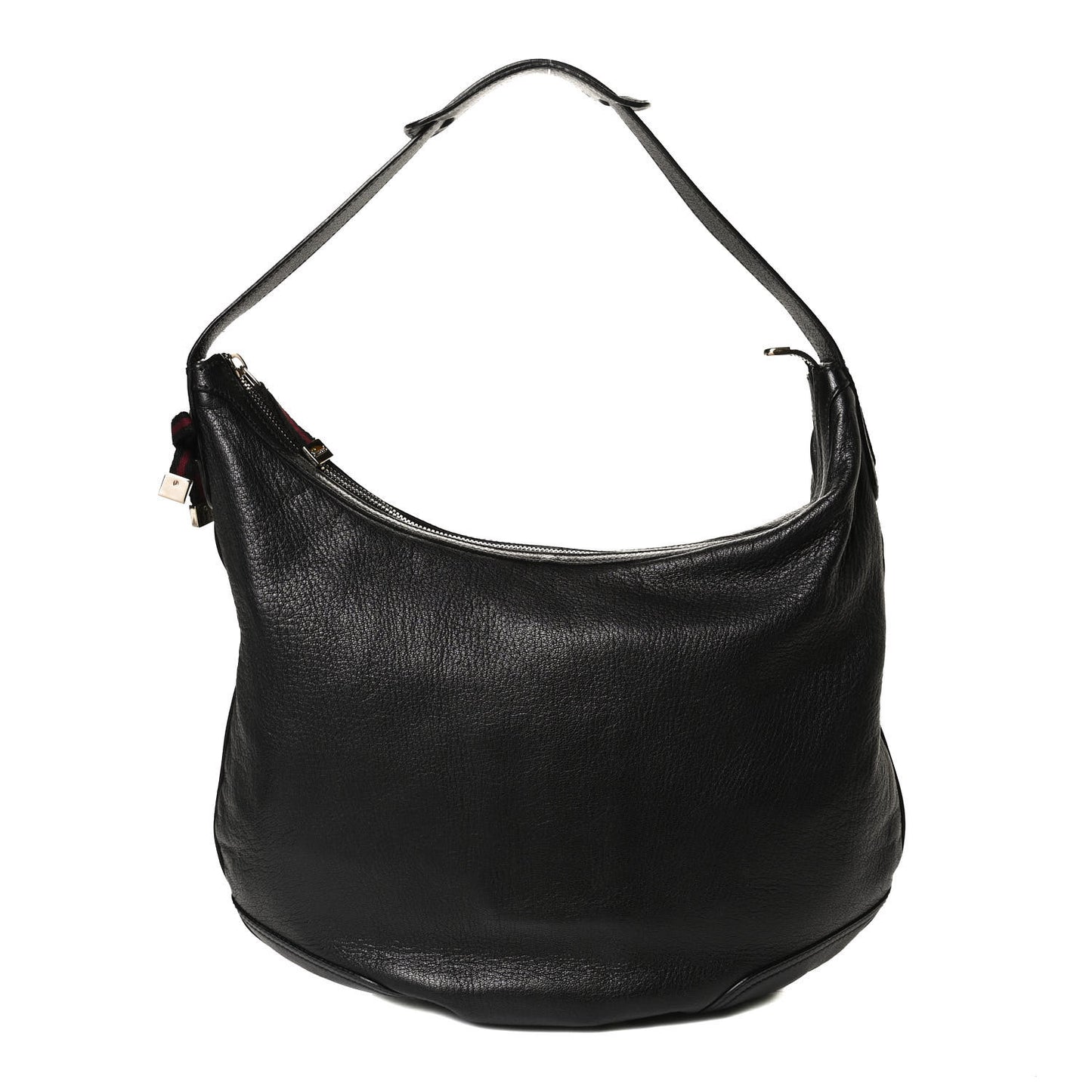 Calfskin Large Princy Hobo Black