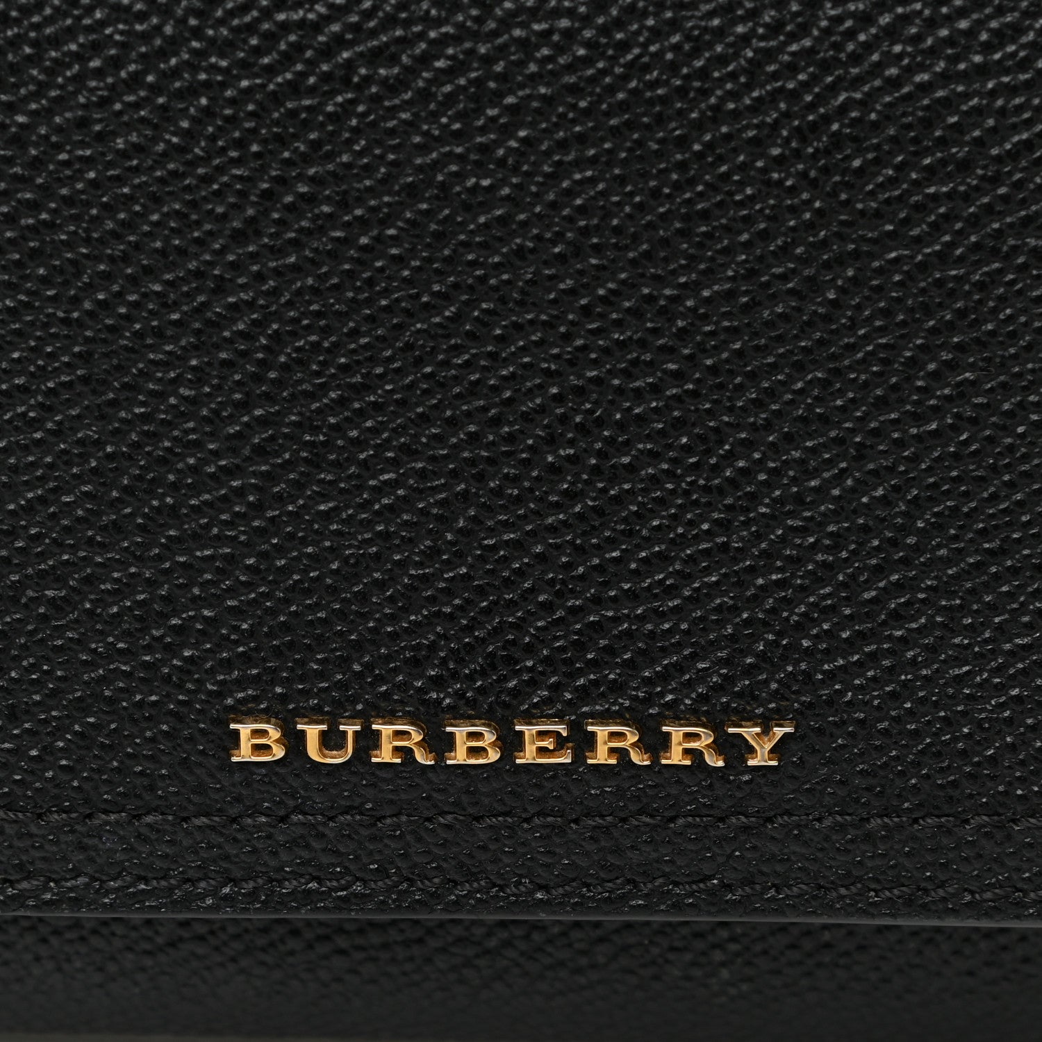 Burberry Grainy Calfskin Henley Wallet On Chain Black 16 of 16