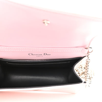 Christian Dior Patent Micro-Cannage Baby Diorama Flap Bag Pale Pink 7 of 9