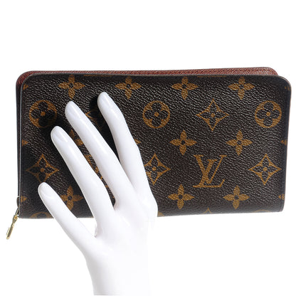 Louis Vuitton Monogram Porte-Monnaie Zippy Wallet 2 of 7