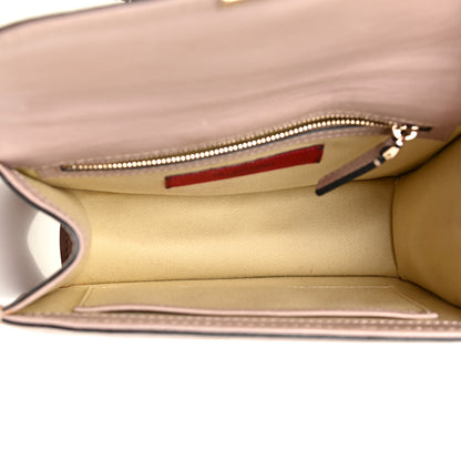 Valentino Garavani Vitello Small Glam Lock Rockstud Flap Poudre 5 of 14