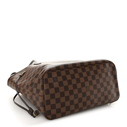 Louis Vuitton Damier Ebene Neo Neverfull MM Rose Ballerine 5 of 15