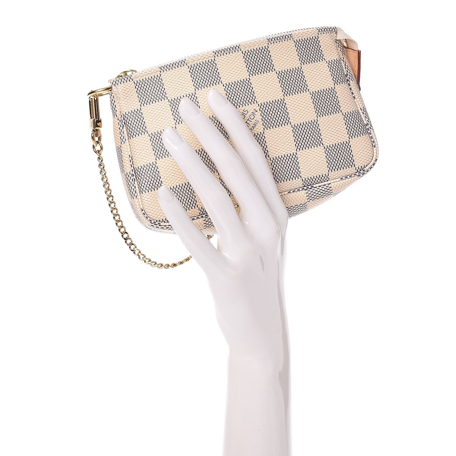 Louis Vuitton Damier Azur Mini Pochette Accessories 2 of 7