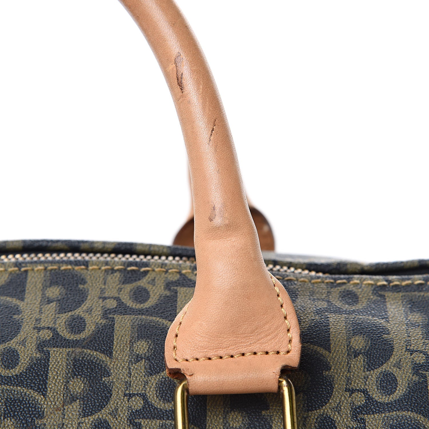 Christian Dior Monogram Duffle Green 15 of 16